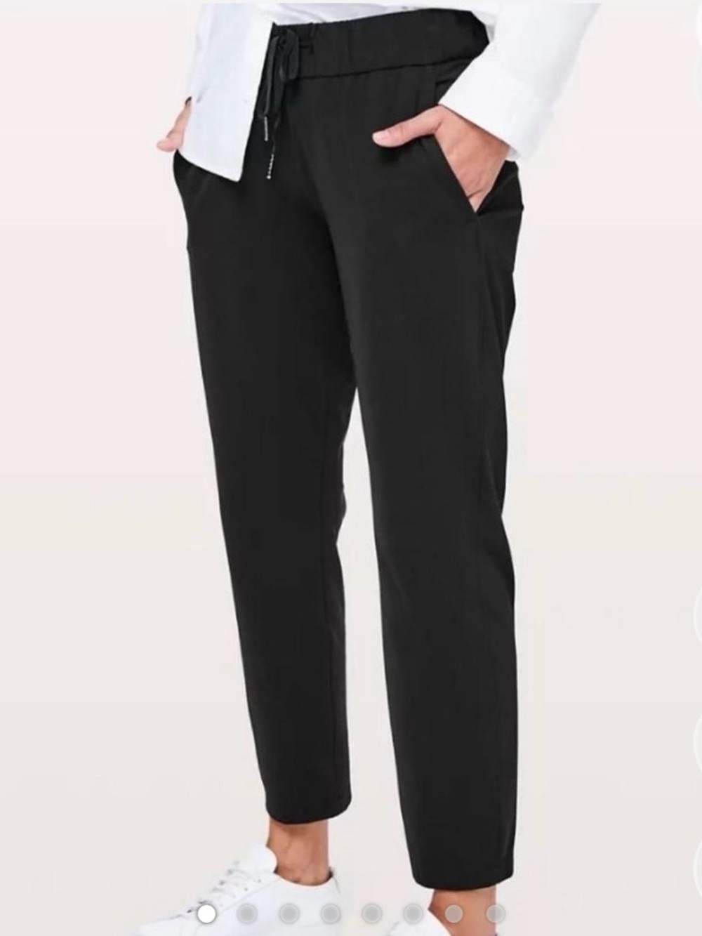 lululemon athletica On The Fly, 7/8 pant, black, like new